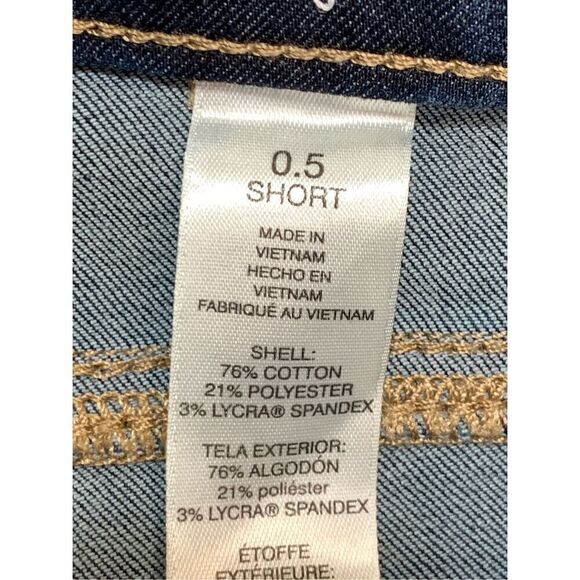 Chico's Five Pocket Denim Mid-Rise Straight Leg Jeans Blue Size 6 Short NWOT - Picture 5 of 5